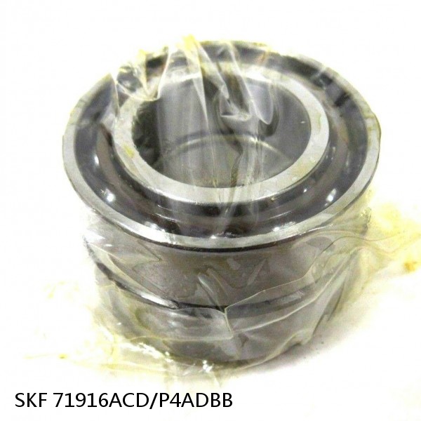 71916ACD/P4ADBB SKF Super Precision,Super Precision Bearings,Super Precision Angular Contact,71900 Series,25 Degree Contact Angle