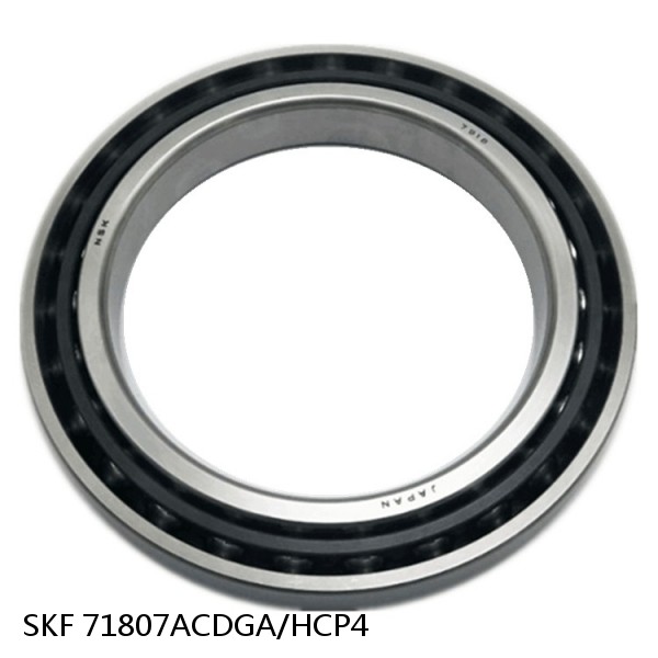 71807ACDGA/HCP4 SKF Super Precision,Super Precision Bearings,Super Precision Angular Contact,71800 Series,25 Degree Contact Angle