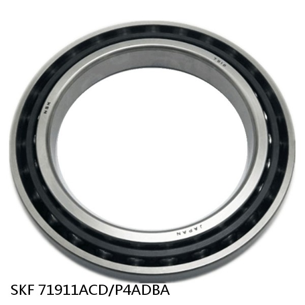 71911ACD/P4ADBA SKF Super Precision,Super Precision Bearings,Super Precision Angular Contact,71900 Series,25 Degree Contact Angle