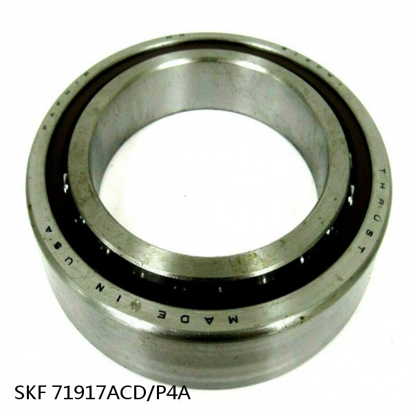 71917ACD/P4A SKF Super Precision,Super Precision Bearings,Super Precision Angular Contact,71900 Series,25 Degree Contact Angle