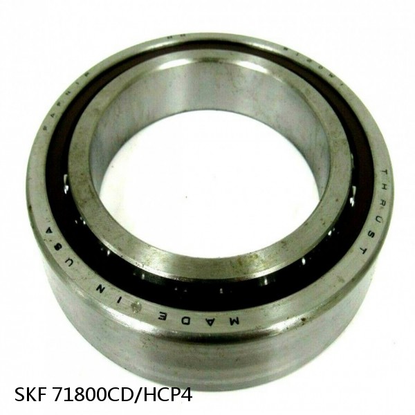 71800CD/HCP4 SKF Super Precision,Super Precision Bearings,Super Precision Angular Contact,71800 Series,15 Degree Contact Angle